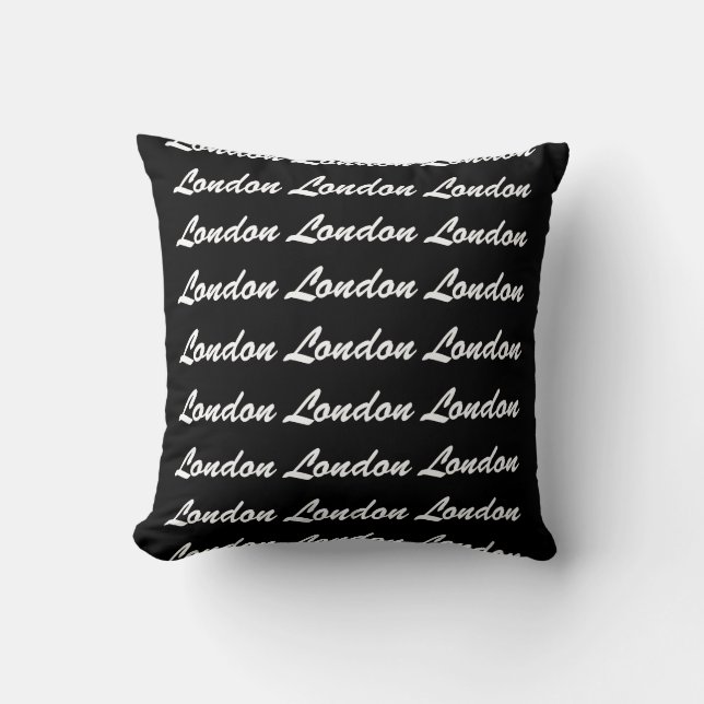 Kastkudde London Kudde (Framsida)