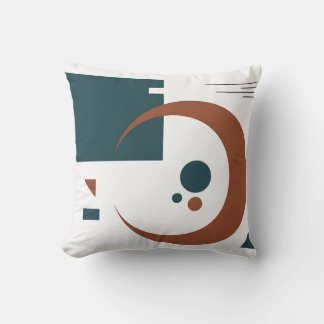 Kastkudde med ny geometrisk design kudde