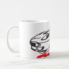 Kastkudde Snabba Drömmar –Racerkudde Design Kaffemugg