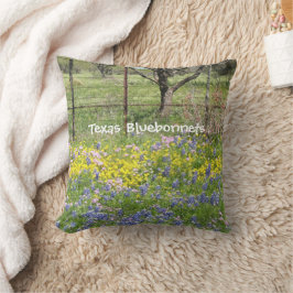 Kastkudde Texas Bluebonnets Vilda blommor Kudde