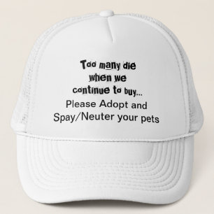 Kastrera Adoptera Husdjur Citat Truckerhatt Keps