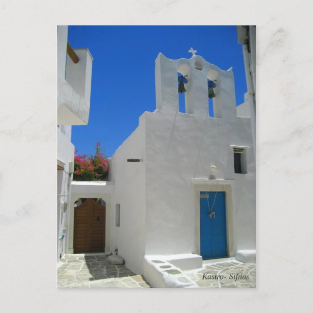 Kastro-Sifnos Vykort (Framsida)