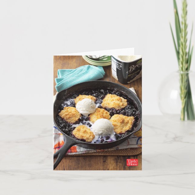 KastrullBluberry lågkonjunktur Kort (Framsida)