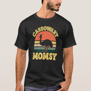 Kasuar Mommy Söt Kasuar Familjefest T Shirt