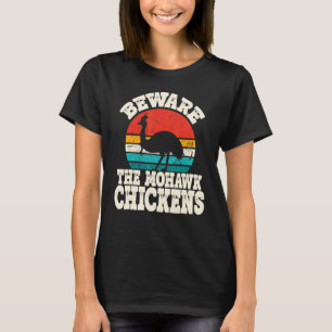 Kasuar Varning Mohawk Höns Kasuar T Shirt