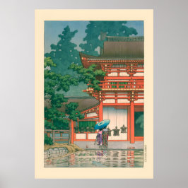 Kasuga Shrine by Kawase Hasui Poster