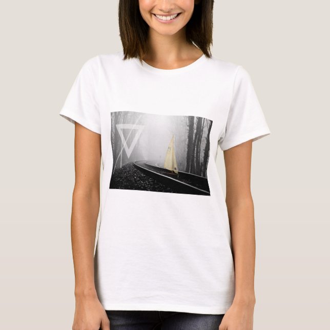 KAT14 Railroad.tif T Shirt (Framsida)