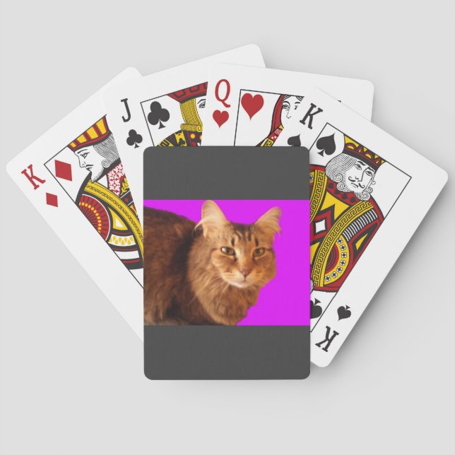 Kat 14 Uppspelningskort Spel Kort (Baksidan)