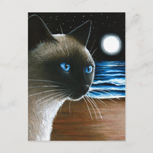 Kat 396 Siamese Vykort (Framsida)