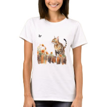 Kat 3 i Fall T-Shirt