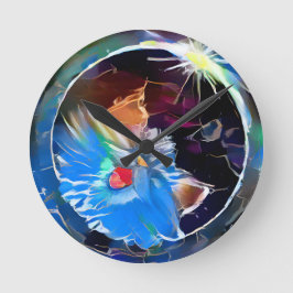 Kat 6 - Solcellsklister Rund Klocka