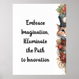 Kat 7 julkattunge Helgdag Poster