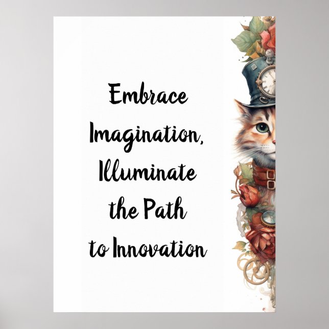 Kat 7 julkattunge Helgdag Poster (Framsidan)