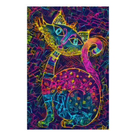 Kat 7 - Lucky nr 7 Fototryck