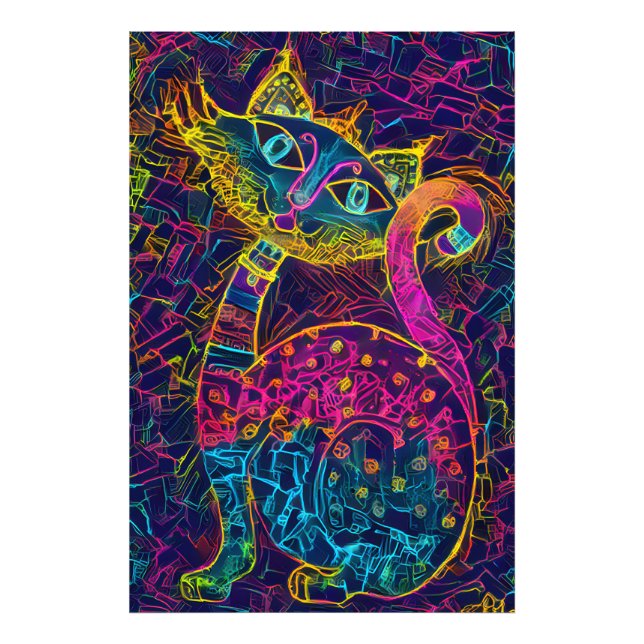 Kat 7 - Lucky nr 7 Fototryck (Framsidan)