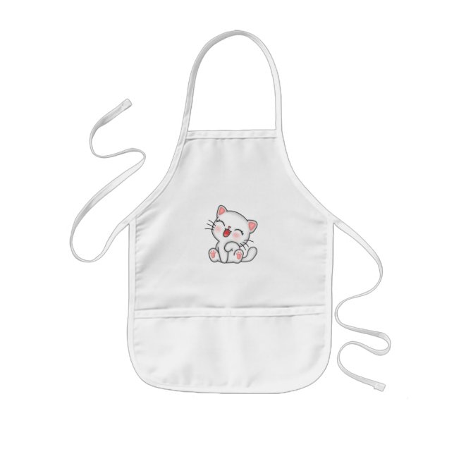 Kat Baby Bib Barnförkläde (Framsidan)