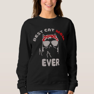 Kat Best Cat Mamma Meow med min katt för kvinnor 9 T Shirt