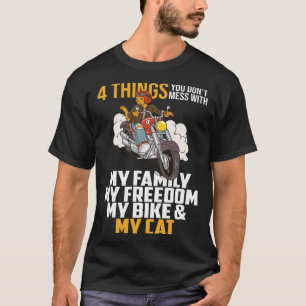 Kat Biking Biker Cruiser Motorcyklar Kit T Shirt