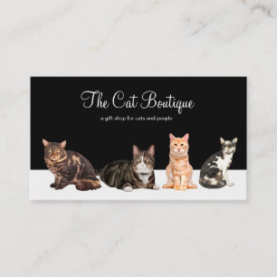 Kat Boutique butik eller webbplats Visitkort