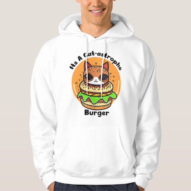 Kat Burger 1 Hoodie (Framsida)