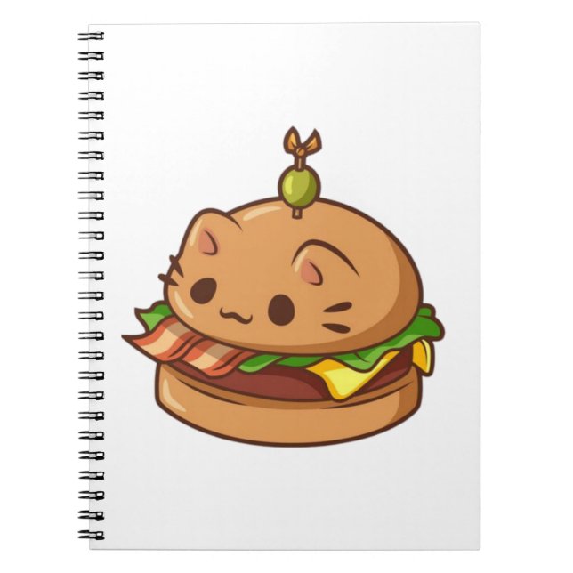 Kat Burger 2 Anteckningsbok (Framsidan)
