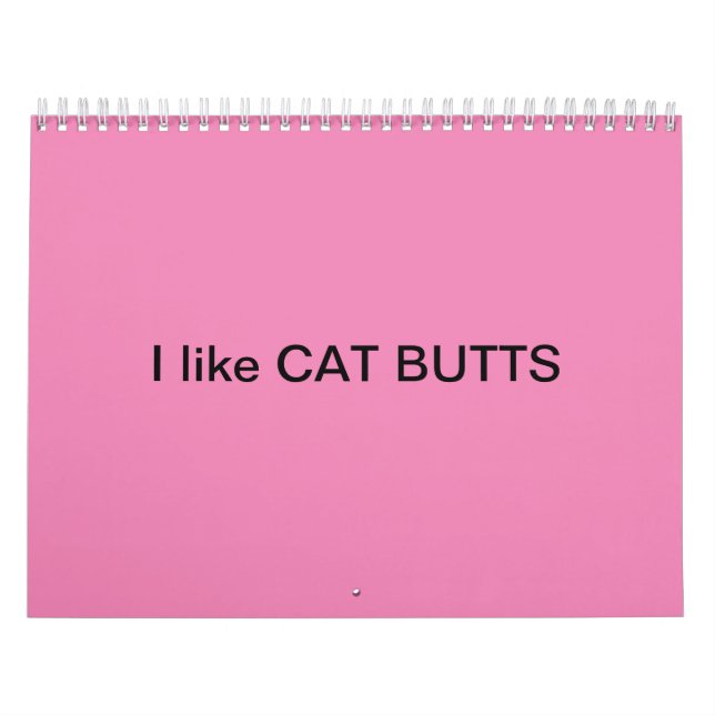 Kat Butt 2022-kalender Kalender (Omslag)