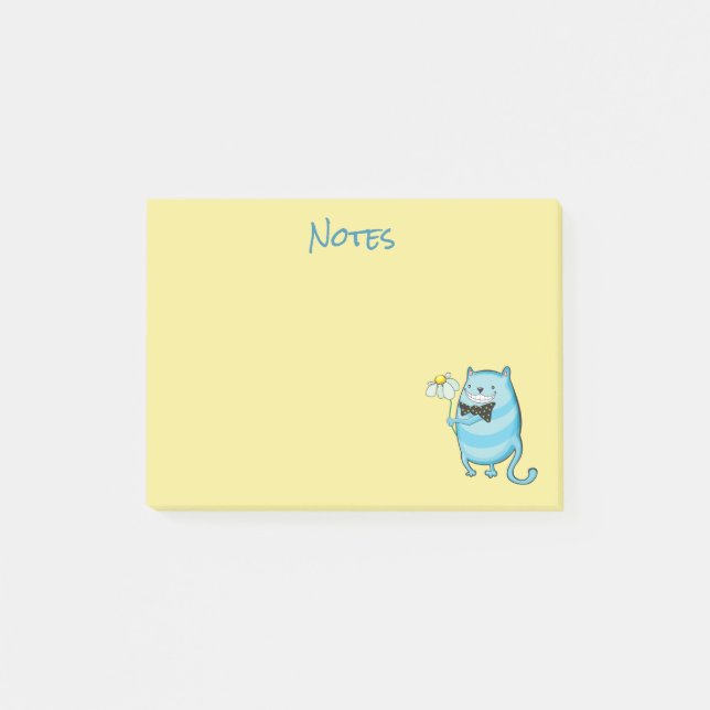 Kat & Daisy efter IT-anteckningar Post-it Block (Framsida)