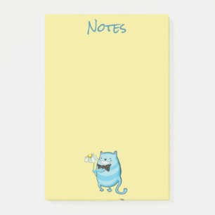 Kat & Daisy efter IT-anteckningar Post-it Block