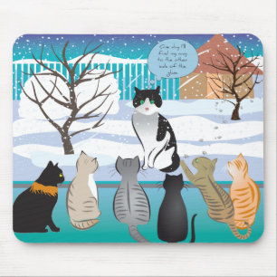 Kat Design Mouse Pad (Aqua) Musmatta