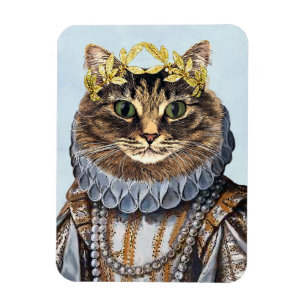 Kat drottning 2 magnet