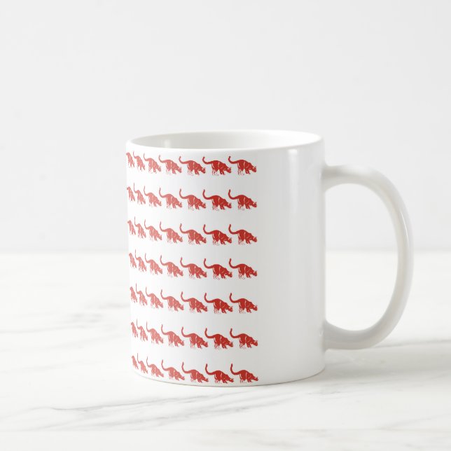 Kat-Flagga-Tee Kaffemugg (Höger)