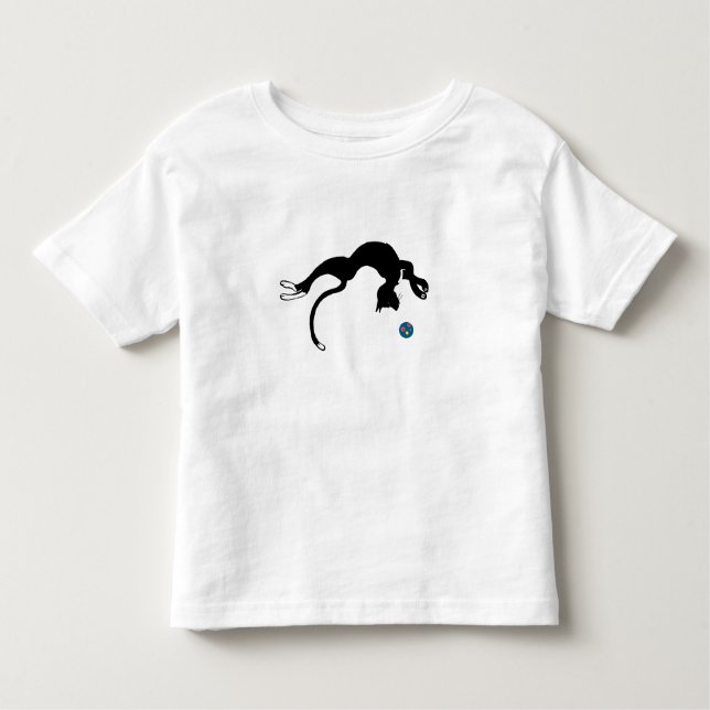 Kat flip-spel t-shirt (Framsida)