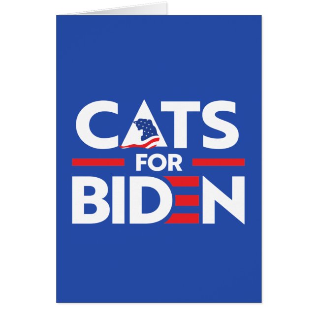 KAT FÖR BIDEN HÄLSNINGSKORT (Framsidan)