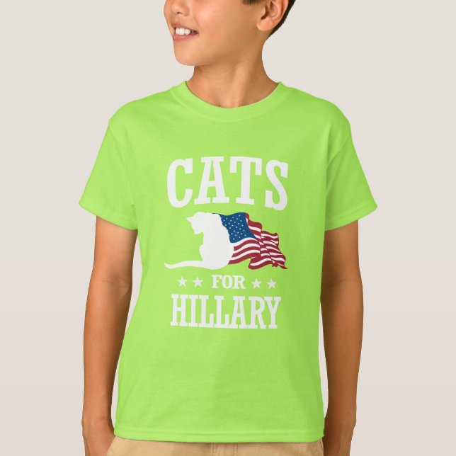 KAT FÖR HILLARY T SHIRT (Framsida)