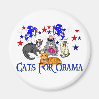 KAT FÖR OBAMA MAGNET