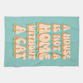 Kat hem kökshandduk