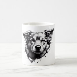 Kat & Hund Designer Kaffe koppar