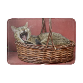 Kat i Basket badmat Badrumsmatta