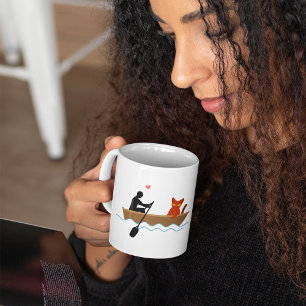 Kat i en rederi Mugg