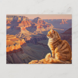 Kat i Grand Canyon nationalpark Vykort