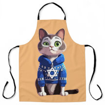 Kat i Hanukkah Sweater