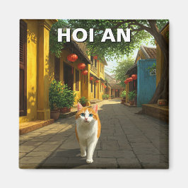 Kat i Hoi och Vietnam Travel Magnet