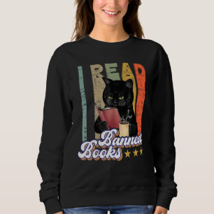 Kat I Läs bokmaskar på Bokar på burk som läser Bok T Shirt