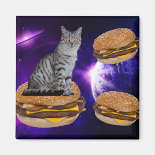 KAT I RYMME MED OST-BRÖGERSKRAFT MAGNET