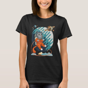 Kat i Space Space Cat Nerdy T Shirt