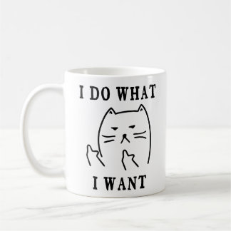 Kat jag gör vad jag vill kaffemugg