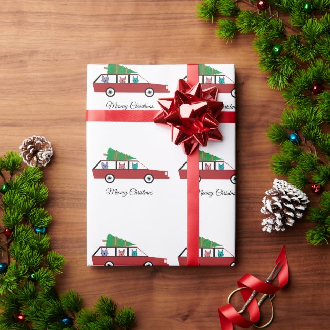 Kat jul presentpapper (Julgåva)