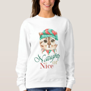 Kat jul-sötskjorta t shirt