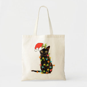 Kat jultomte Meowy Julgran Cat Tygkasse