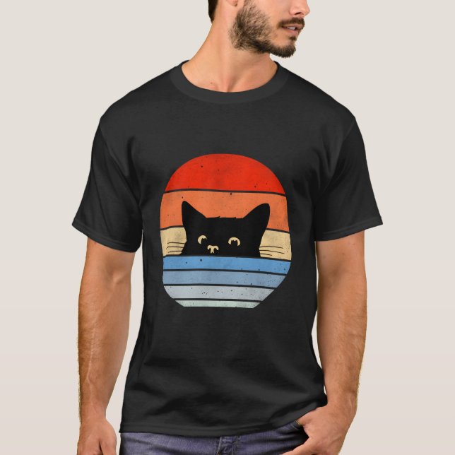 Kat Kat Ägare Katt T Shirt (Framsida)